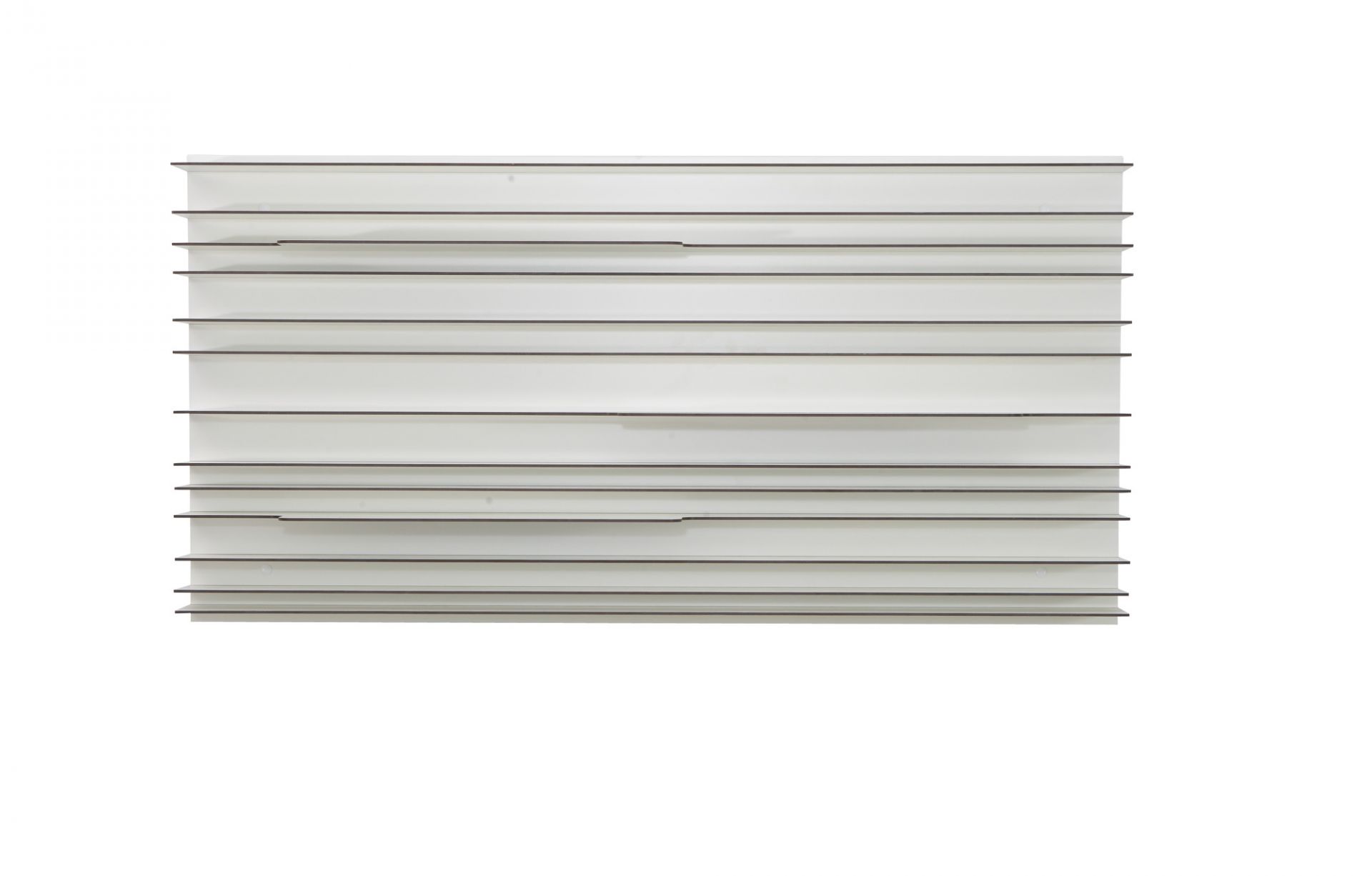 Paperback bookshelf Spectrum white 120x60 cm